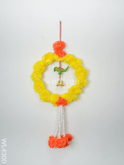 Decorative Round Thoran with Bell - Set of 6 - WL4300