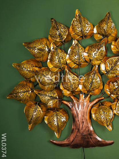 Decorative Wall Hanging Tree with Golden leaves - WL0374