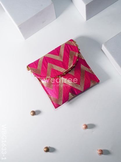 Designer Purse with Bangle & Manjal Kumkum - WBG1633-1
