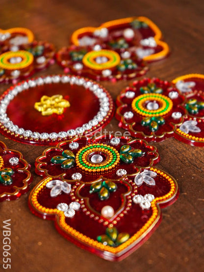 Designer Rangoli - Kalash (Small) - WBG0655