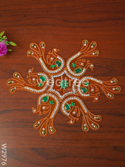 Designer Rangoli Mixed Design - W2976