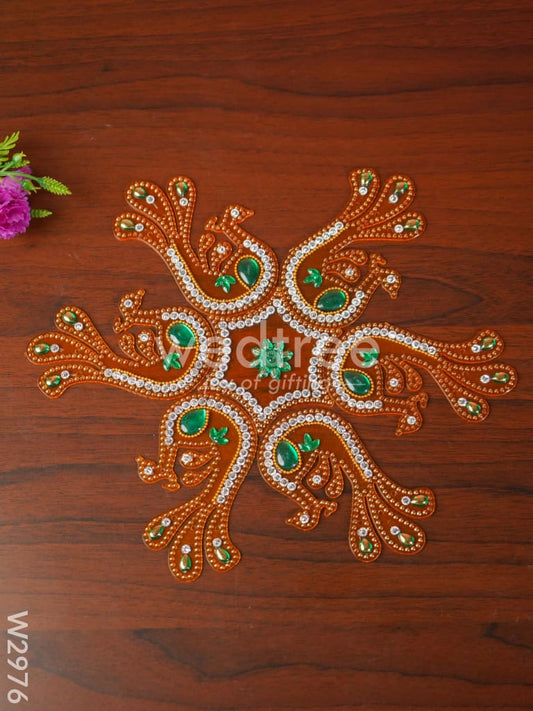 Designer Rangoli Mixed Design - W2976