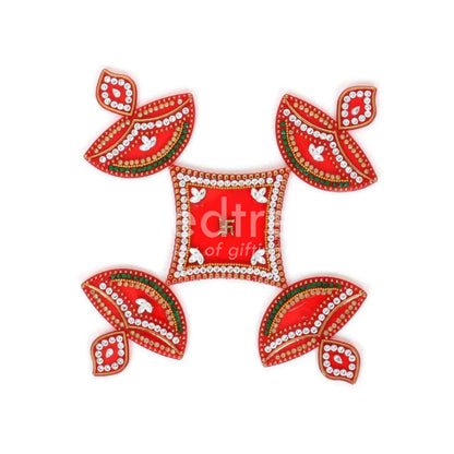 Designer Rangoli Mixed Design - W2976