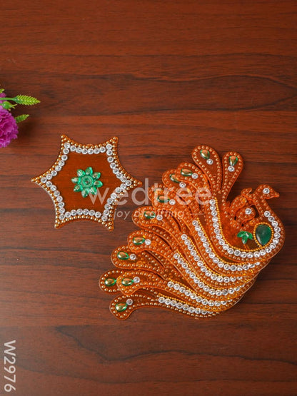 Designer Rangoli Mixed Design - W2976