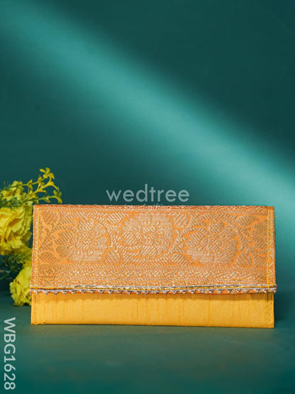 Designer Raw Silk Purse - WBG1628