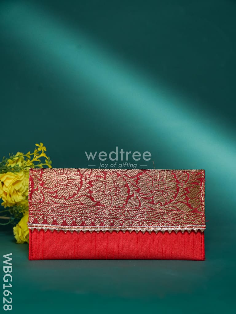 Designer Raw Silk Purse - WBG1628