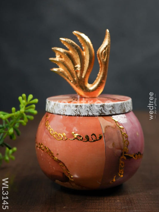 Designer Swan Jar - WL3145