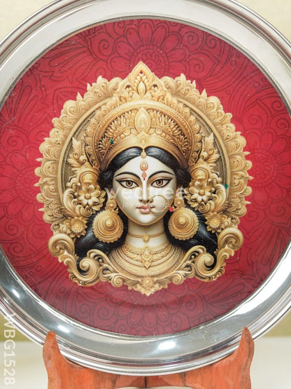 Devi Face Stainless Steel Plate - WBG1528