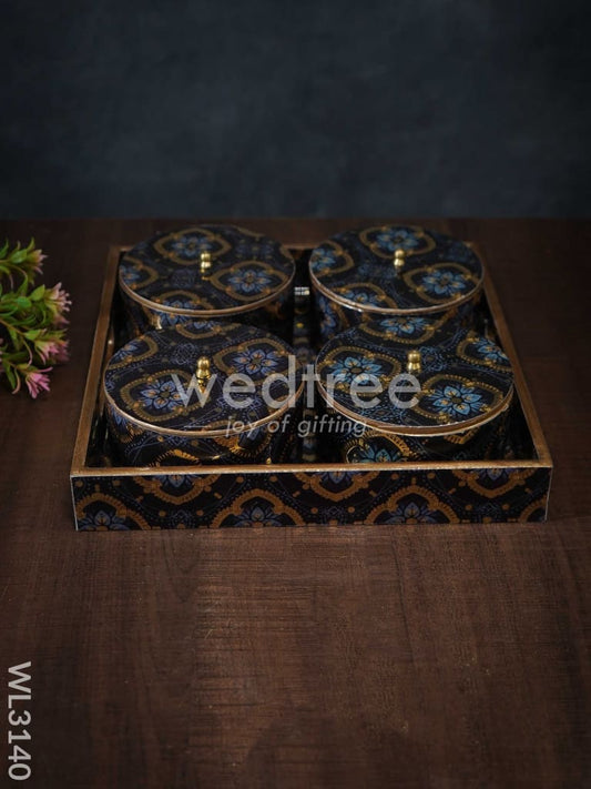 Digital Printed Containers with Tray Set - WL3140