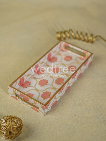 Digital Printed Lotus Tray - 11 x 5 - WL3710