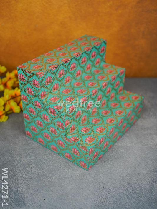 Digital Printed Meenakari 3-Step Golu Padi - WL4271