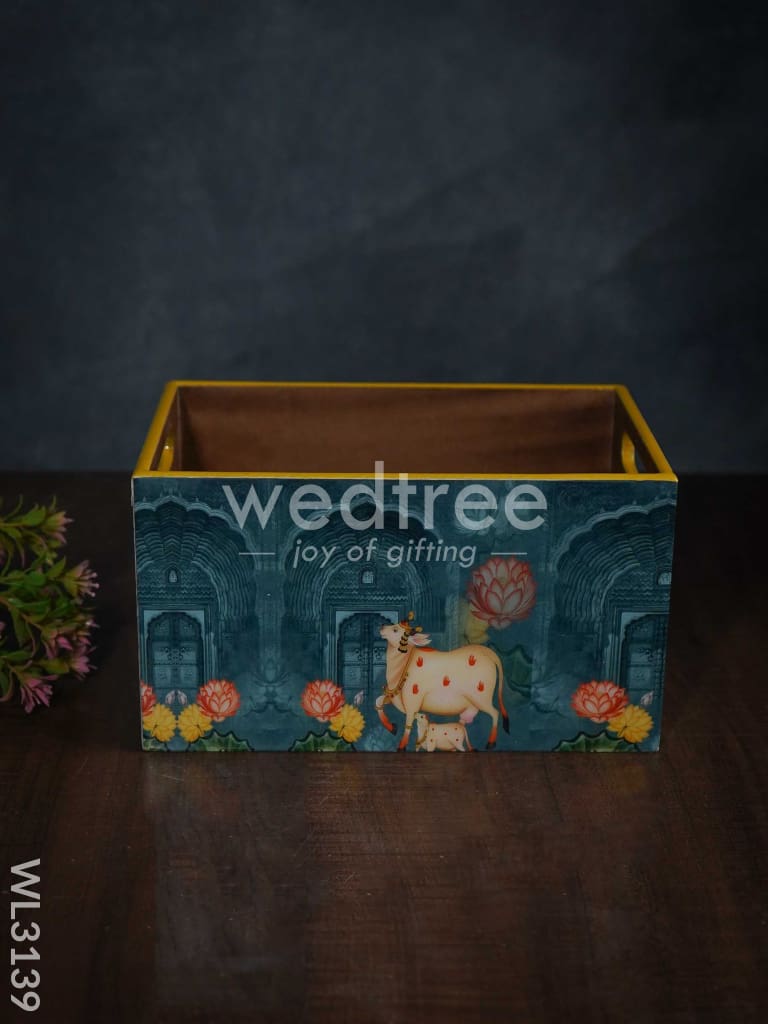 Digital Printed Organizer - Pichwai Style - WL3139