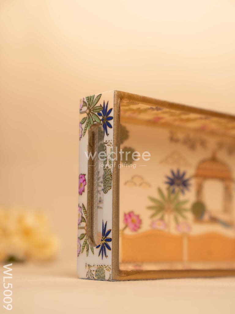 Digital Printed Peacock Theme Tray  - 13 x 7 inch - WL5009