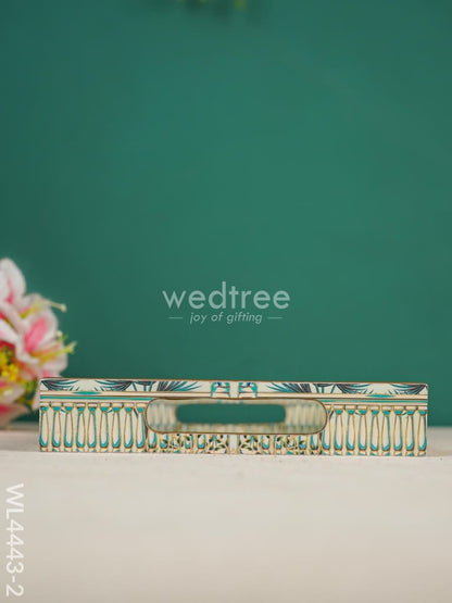 Digital Printed Peacock Tray - WL4443
