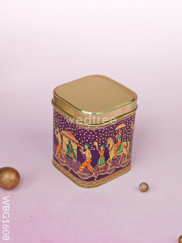 Doli Printed Tin Box - WBG1608