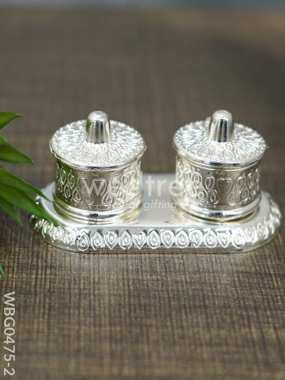 Double Kumkum Holder - WBG0475