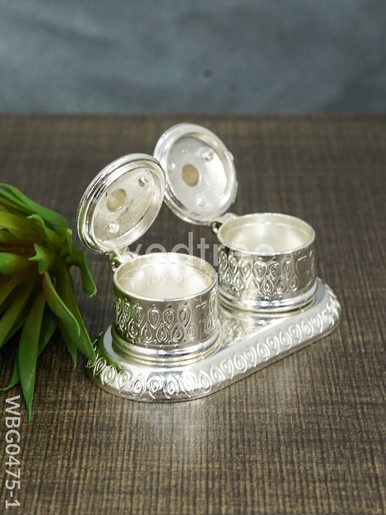 Double Kumkum Holder - WBG0475