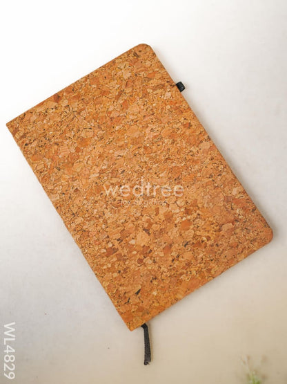 Eco Friendly Gift Set (Cork Diary, Pen, Bamboo Keychain) - WL4829