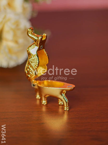 Elephant Kumkum Holder - W3641