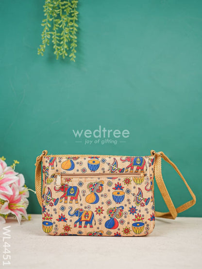 Elephant pattern Sling Bag - WL4451