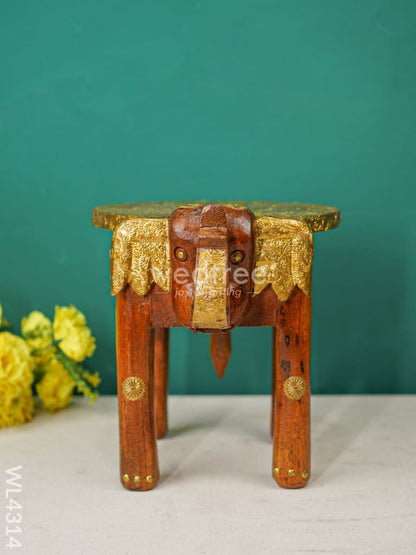 Elephant stool-10 inch (Metal fitting) - WL4314
