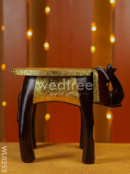 Elephant stool - 15 inch (Metal fitting)