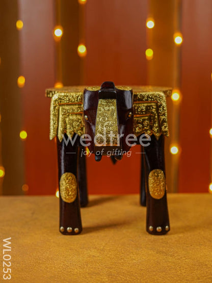Elephant stool - 15 inch (Metal fitting)