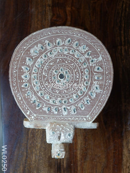 Elephant stool - 8 inch (White) - WL0250