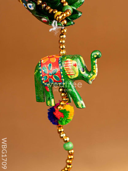 Elephant Thoran with Bells - 17 inch -  WBG1709