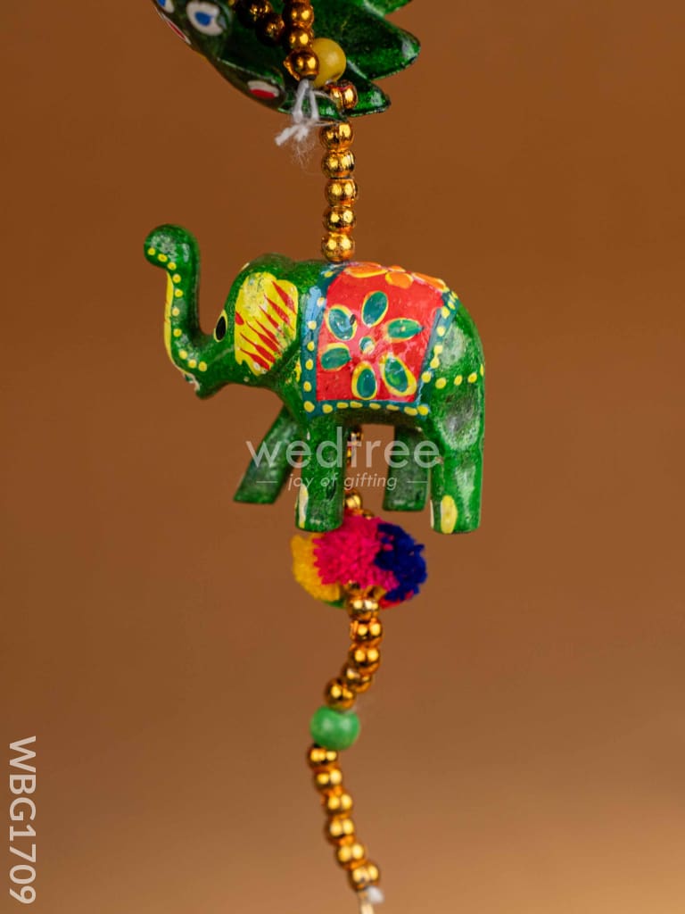 Elephant Thoran with Bells - 17 inch -  WBG1709
