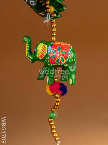 Elephant Thoran with Bells - 17 inch -  WBG1709