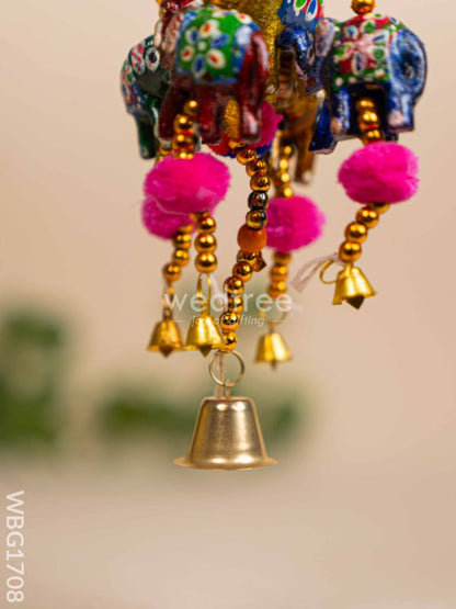 Elephant Thoran with Bells - 36 inch - WBG1708