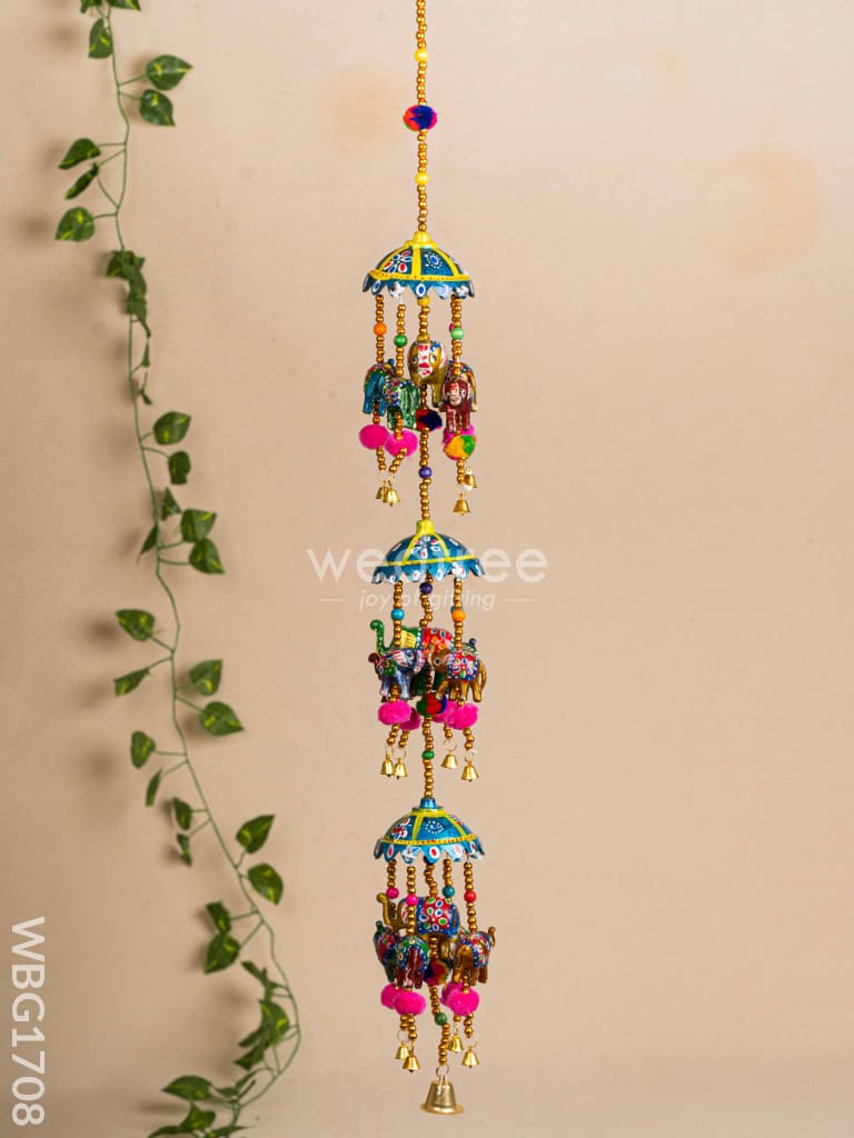 Elephant Thoran with Bells - 36 inch - WBG1708