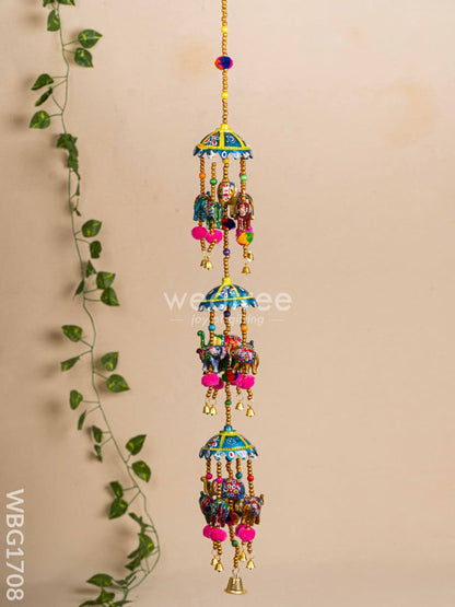 Elephant Thoran with Bells - 36 inch - WBG1708