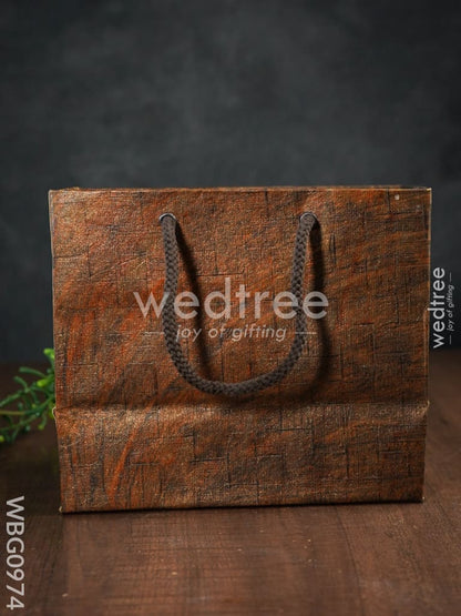Embossed Designer Paper Bag - WBG0974