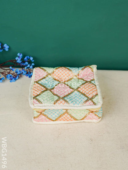 Embroidered Jewellery Pouch - WBG1496