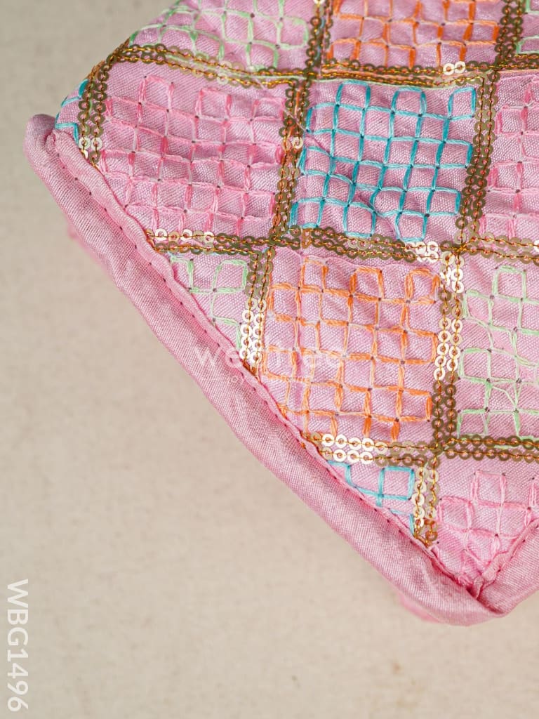 Embroidered Jewellery Pouch - WBG1496
