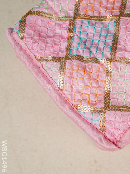 Embroidered Jewellery Pouch - WBG1496