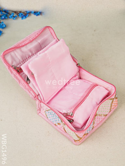 Embroidered Jewellery Pouch - WBG1496