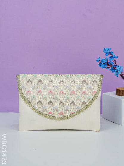 Embroidered Sling Bag - Assorted - WBG1473