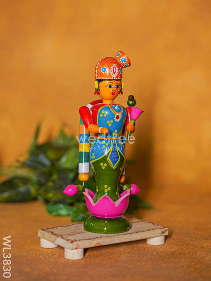 Etikoppaka Toy - Madurai Meenakshi - 10 inch - WL3830