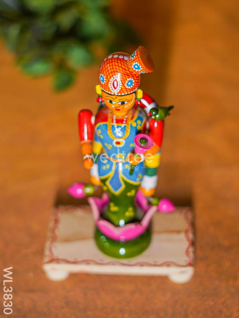 Etikoppaka Toy - Madurai Meenakshi - 10 inch - WL3830