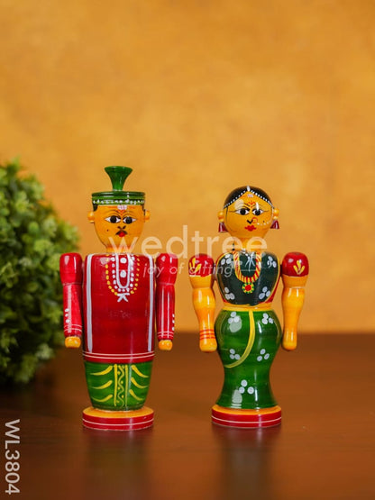 Etikoppaka Toy - Married Couple - WL3804