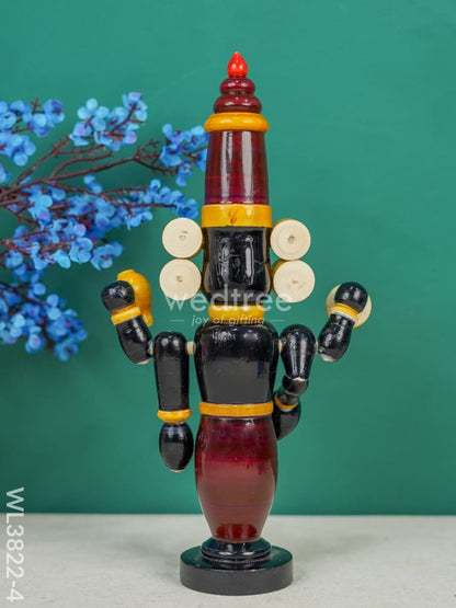 Etikoppaka Toy - Tirupathi Balaji - 12 inch - WL3822-4