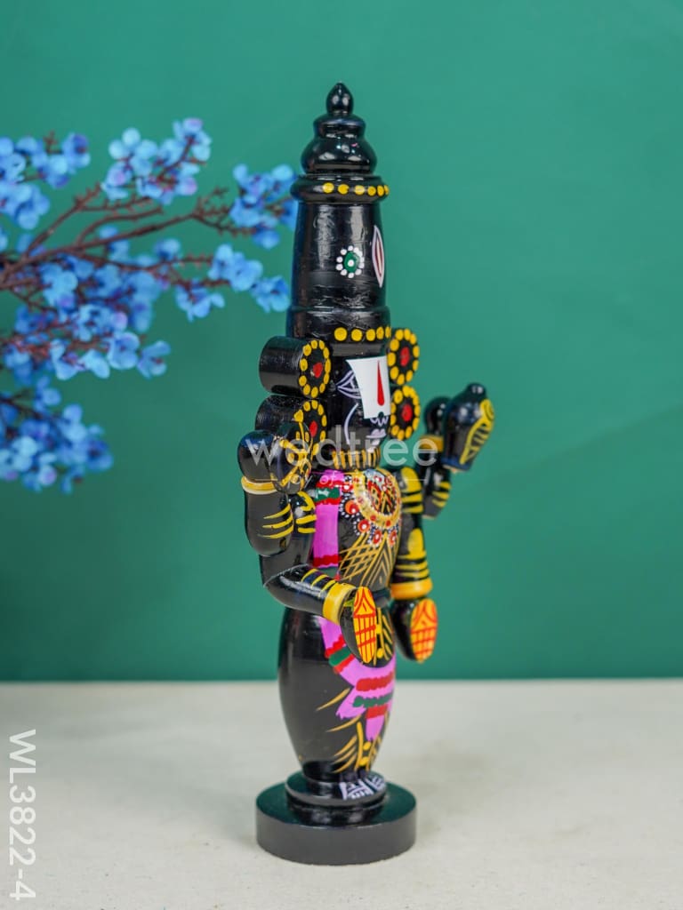 Etikoppaka Toy - Tirupathi Balaji - 12 inch - WL3822-4