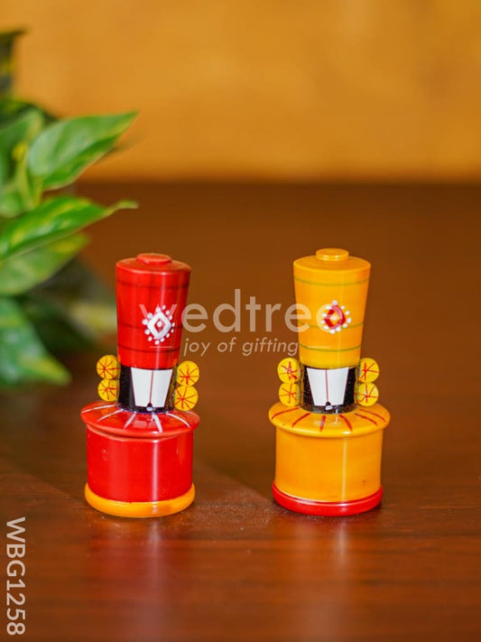 Etikoppaka Toys - Manjal Kumkum Holder - WBG1258