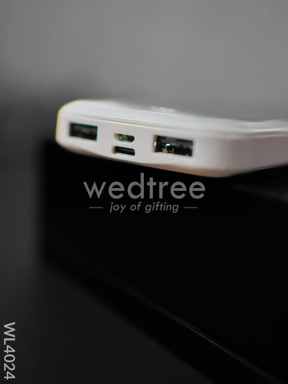EVM Power Bank 10000mAh - White - WL4024