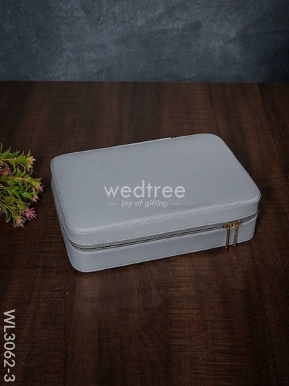Faux Leather Jewel Box - (9x6.5) - WL3062