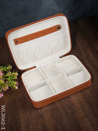 Faux Leather Jewel Box - (9x6.5) - WL3062
