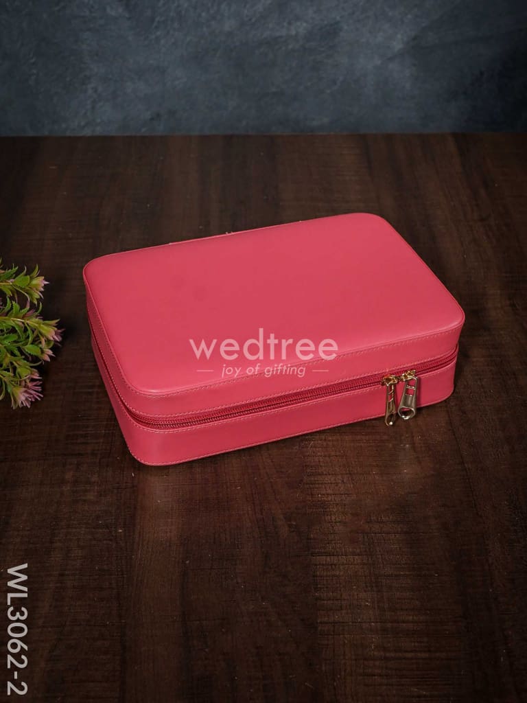Faux Leather Jewel Box - (9x6.5) - WL3062